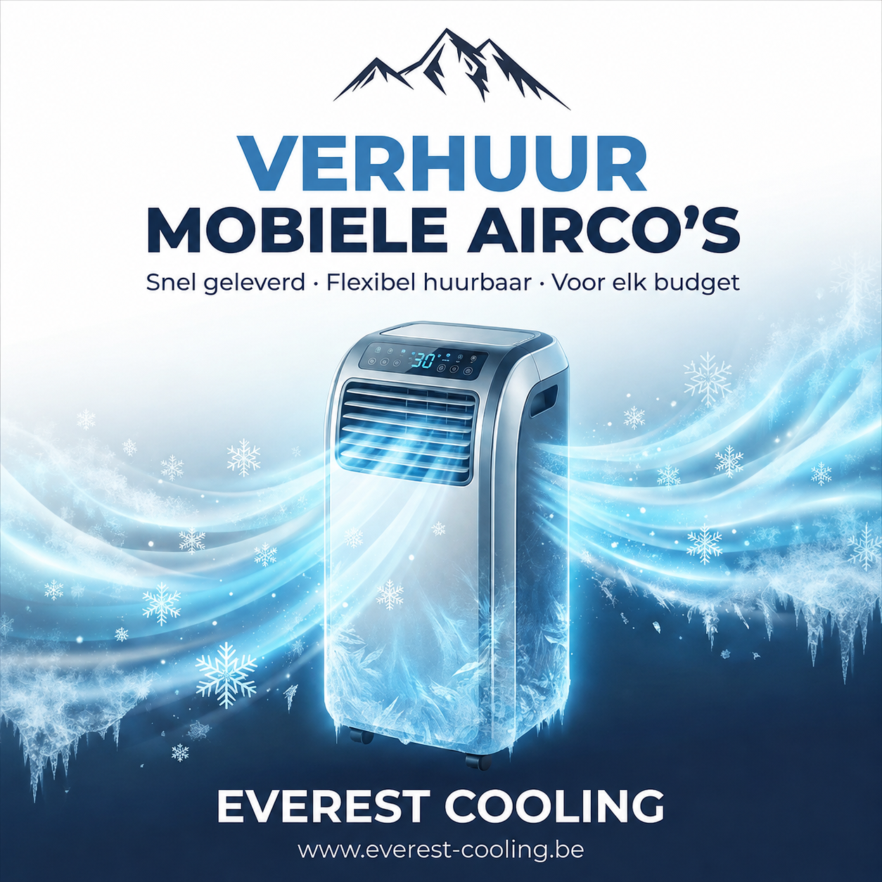 Verhuur mobiele airco's